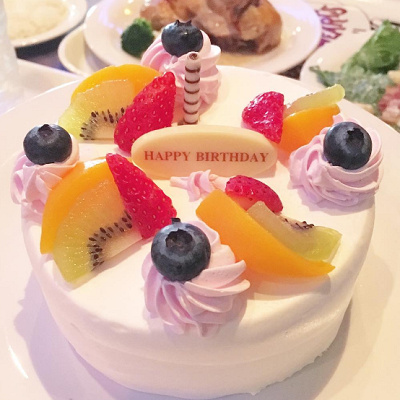 ハッピーバースデーケーキ