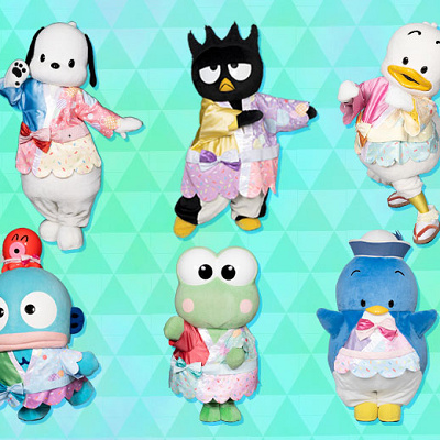 はっぴ姿のはぴだんぶいメンバー