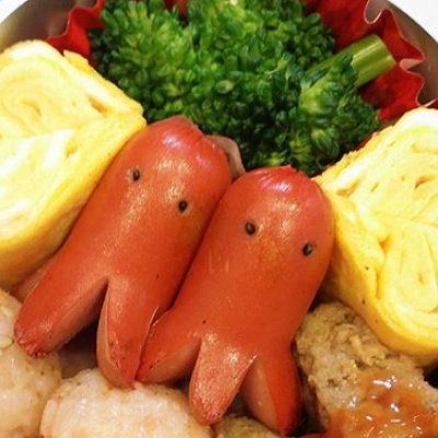 ハートのだし巻き