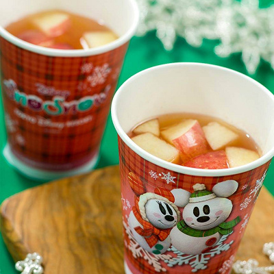 アップル＆シナモンのホットドリンク