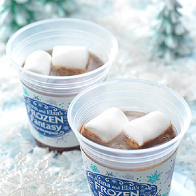 ホットチョコレートドリンク、スーベニアスプーン付き