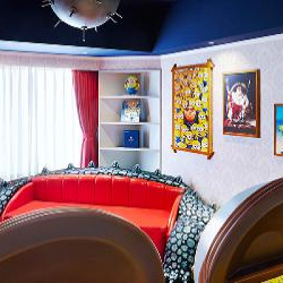 ホテルの客室（ミニオンルーム）