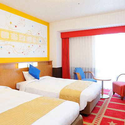かわいいお部屋が多いホテル京阪ユニバーサルシティ