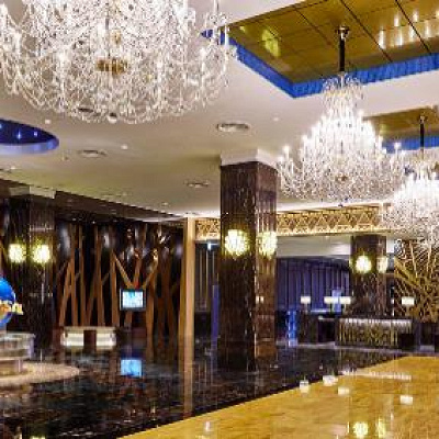 ホテルのロビー 