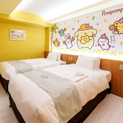ホテル沖縄 with サンリオキャラクターズのサンリオキャラクタールーム