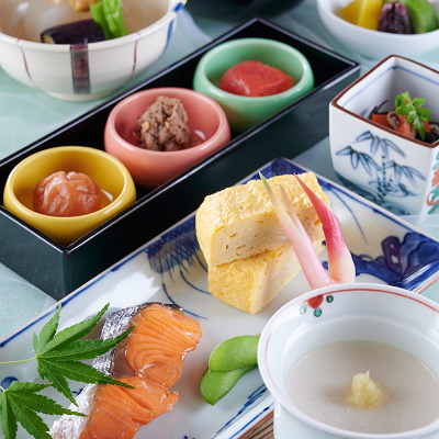 ホテルオークラ東京ベイの朝食、和定食