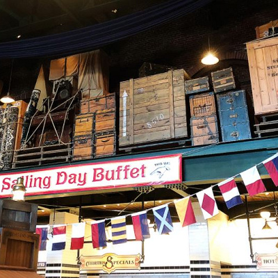 セイリングデイ・ブッフェの混雑具合