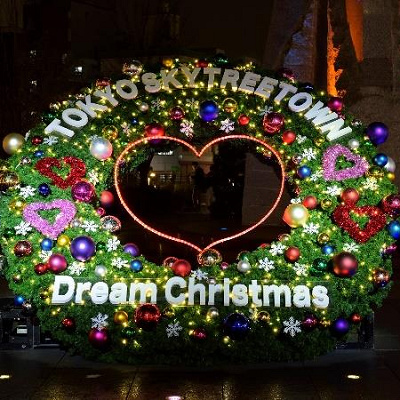 東京スカイツリーのイルミネーション