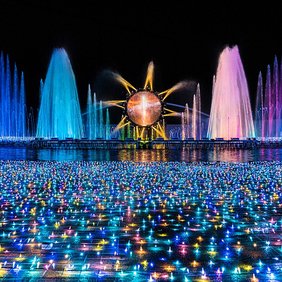 ラ・フォンテーヌ／よみうりランドのイルミネーション