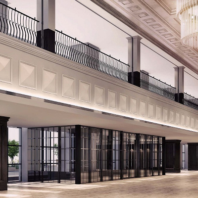 ホテルエントランスのイメージ図