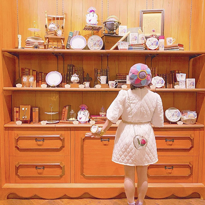 店内のディスプレイ