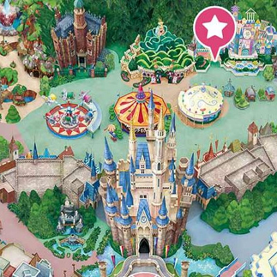 イッツアスモールワールドの地図