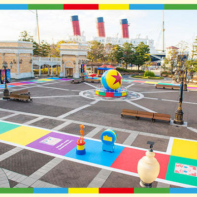 まるでパークがピクサーの世界になったみたい！