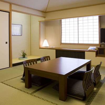 ホテルオークラの和室の客室