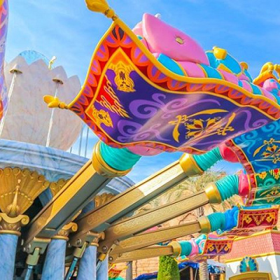 ジャスミンのフライングカーペット