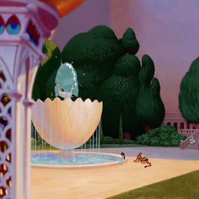 ジャスミンの暮らす宮殿