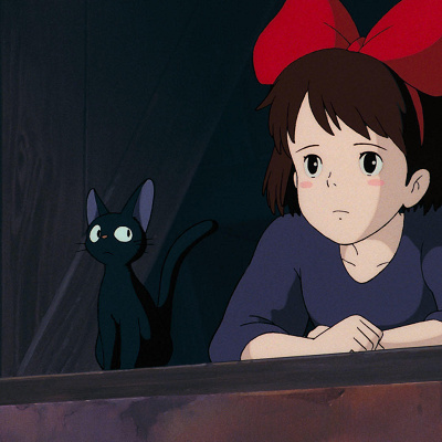 ジジ（左）（魔女の宅急便のキャラクター）