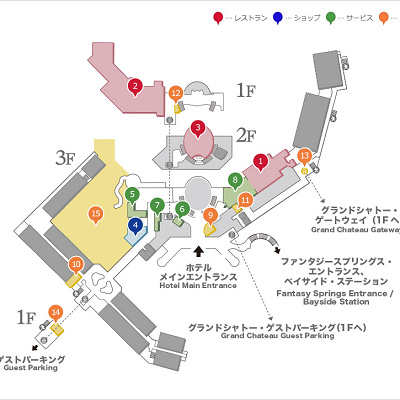 ジョイフルスプリングスの場所（青の4番の場所）