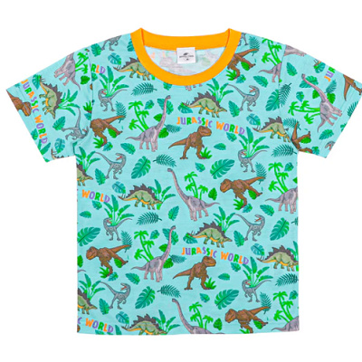 ジュラシックワールドのキッズTシャツ