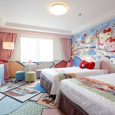 京王プラザホテル多摩　ハローキティルーム（キティタウンルーム）