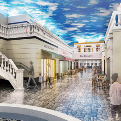 キッザニア　街並み