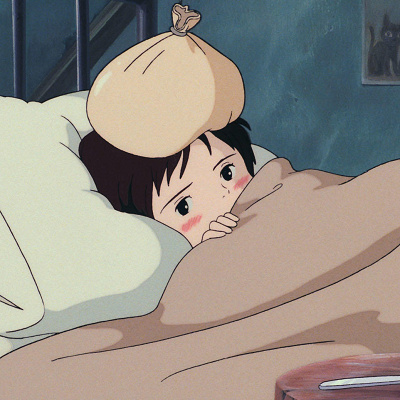 風邪をひいたキキ／魔女の宅急便