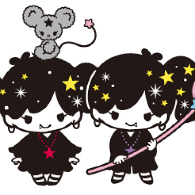 キキララのライバル・双子の魔法使いキャラクター