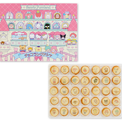 ずらりと並ぶキャラクターたちがかわいいラングドシャ