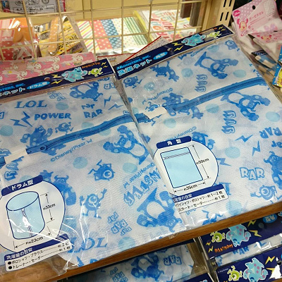 洗濯ネットはサイズも形もさまざま