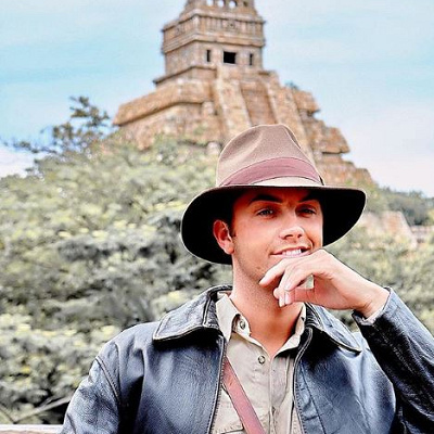 アトラクションのインディのセリフに耳を澄まそう！