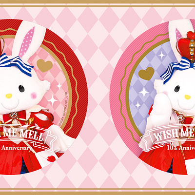 パフェについてくる数量限定コースター