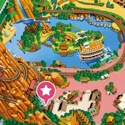 ウエスタンランド・シューティングギャラリーの場所