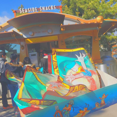 うきわまんを求めて大行列になることも