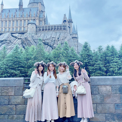 ロングスカートコーデ