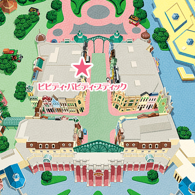 ビビディ・バビディ・ブティックの地図