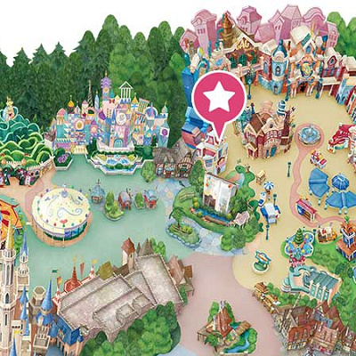 ギャグファクトリー/ファイブ・アンド・ダイムの地図