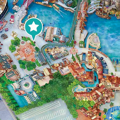 ニュージーズ・ノヴェルティの地図