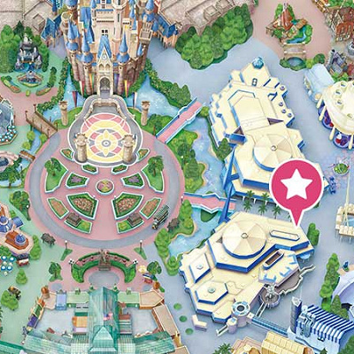 プラネットMの地図