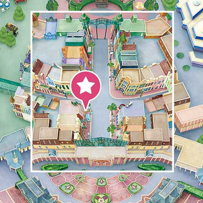 ワールドバザール・コンフェクショナリーの地図