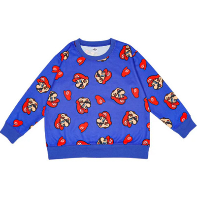 マリオのキッズスウェット