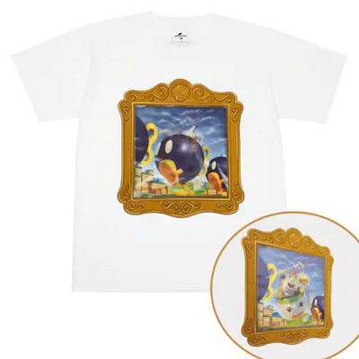 マリオ絵画Tシャツ