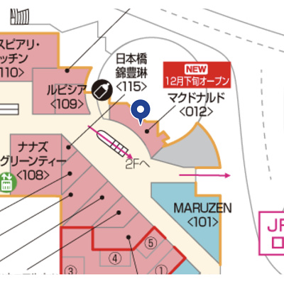 マクドナルドの場所