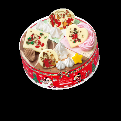 ミッキー＆フレンズクリスマスパレット