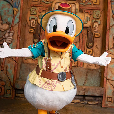 ミッキー＆フレンズ・グリーティングトレイル（ドナルド）