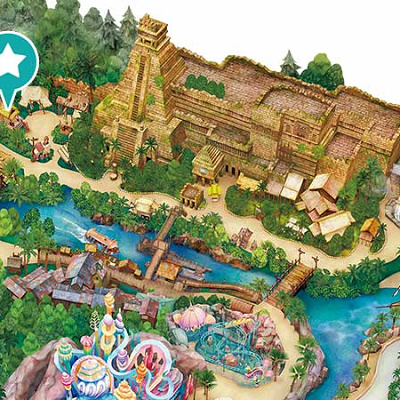 ミッキー＆フレンズ・グリーティングトレイルの場所