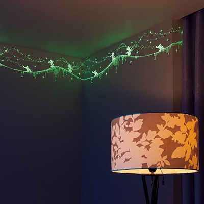 ミッキー／イルミネート（蓄光性） の壁紙