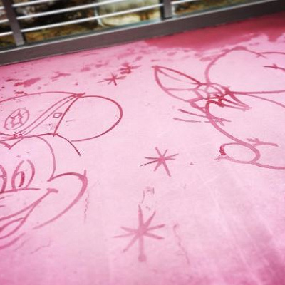 ミッキー＆ミニーアート