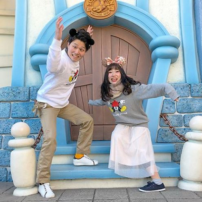 ミッキーパーカーは定番中の定番