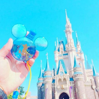 ミッキーシェイプのシャボン玉