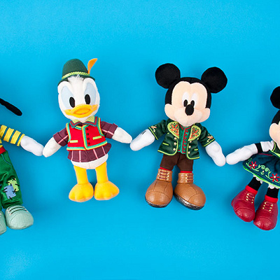 「ミッキーのマジカルミュージックワールド」グッズ（ぬいぐるみバッジ）